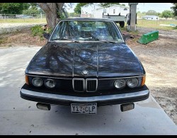 1984 BMW 733I 733I 3.2L 6 CYLINDER
